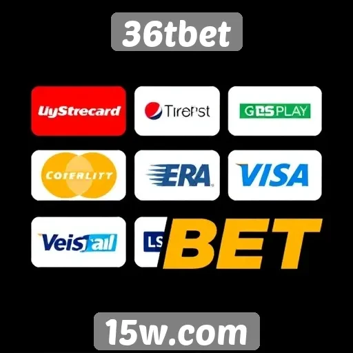 As opções de pagamento disponíveis na plataforma 36tbet