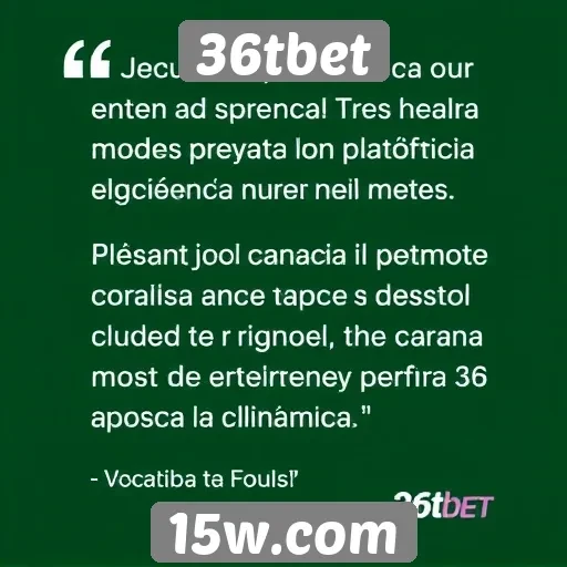 Avaliações de usuários sobre a experiência no 36tbet